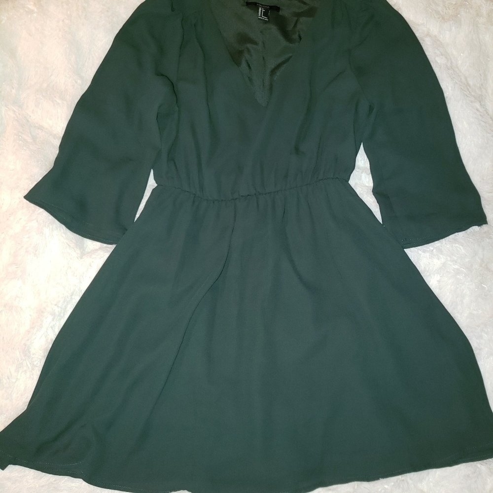 Forever 21 Green dress Small